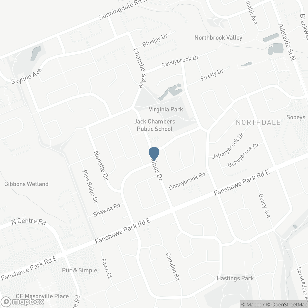 1624 HASTINGS DRIVE, London, Ontario N5X 3E1